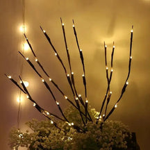 Árvore de Natal Galhos Iluminados Decorativo