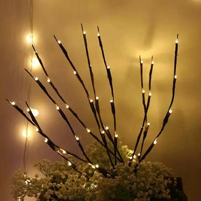 Árvore de Natal Galhos Iluminados Decorativo