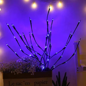Árvore de Natal Galhos Iluminados Decorativo